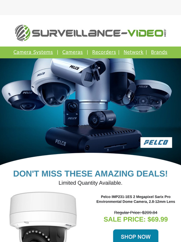 Exclusive Deals on Pelco Domes! 🔍