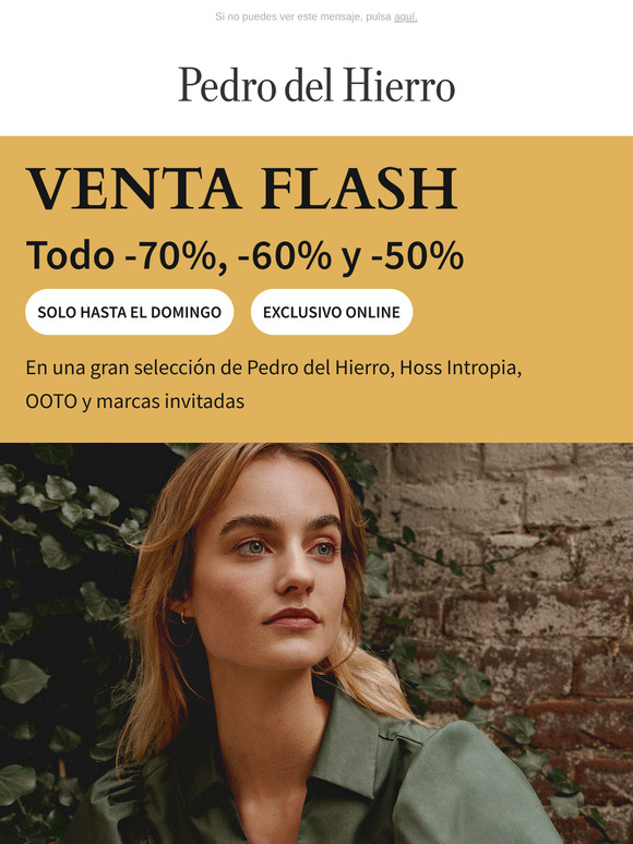 Venta Flash ⚡ TODO -70%, -60% y -50% ¡Solo 4 días!