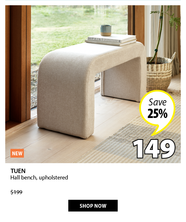 TUEN Hall bench | Save 25%
