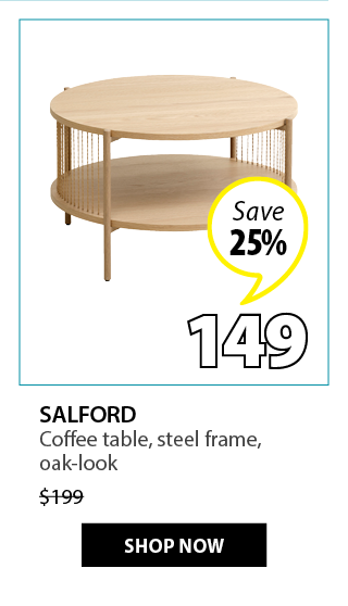 SALFORD Coffee table | Save 25%