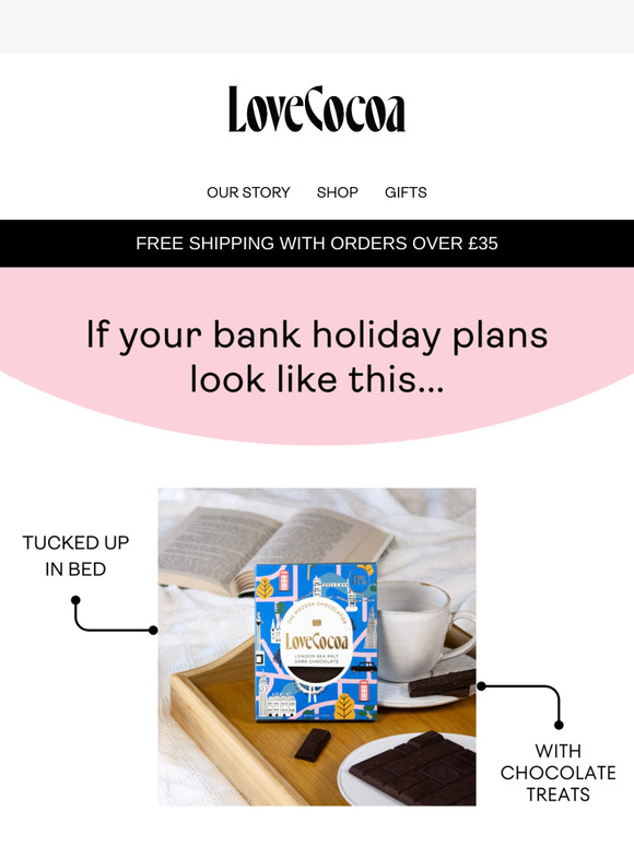 Chocoholics Unite: Bank Holiday Specials! 🍫