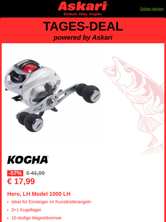 Neue Woche, neuer Tages-Deal! Nur heute gültig!