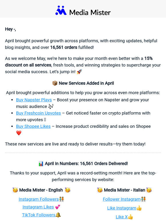 🚀 Grow Faster This May Now!