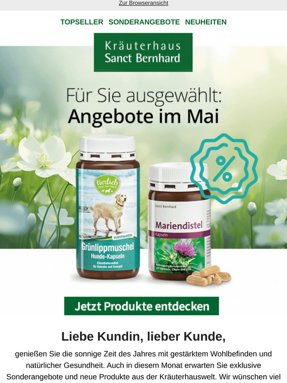 Angebote im Mai