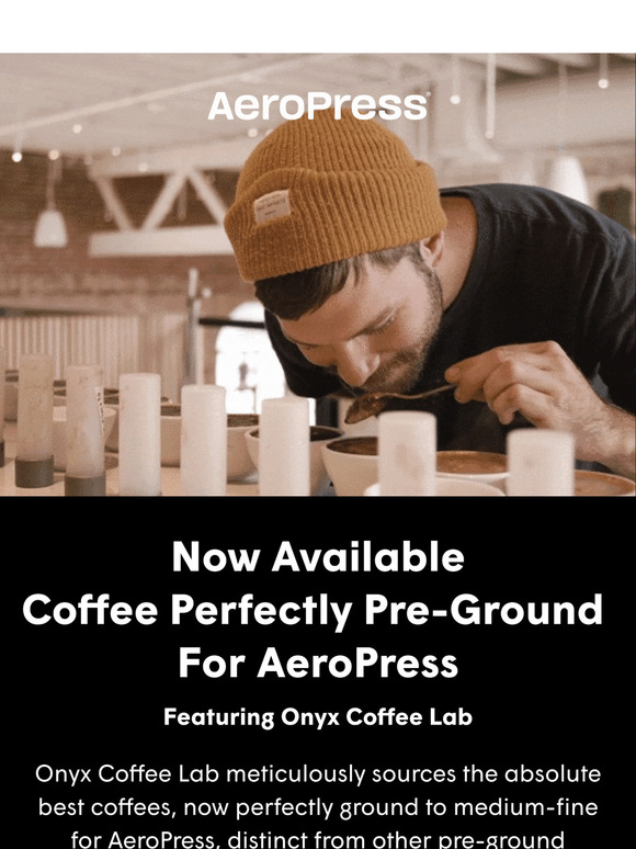Coffee Perfectly Pre-Ground for AeroPress ☕
