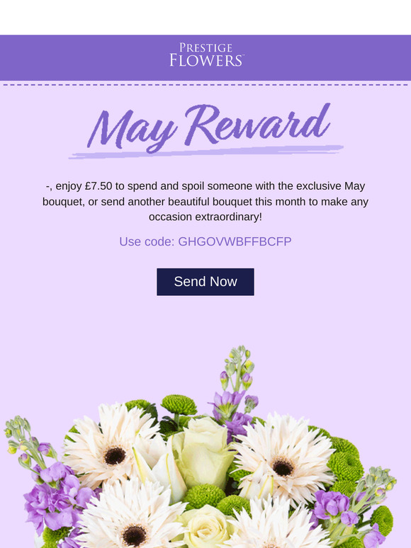 £7.50 to spend on flowers!💐