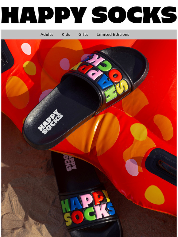 Pool & Beach Sliders Are In! 🩴