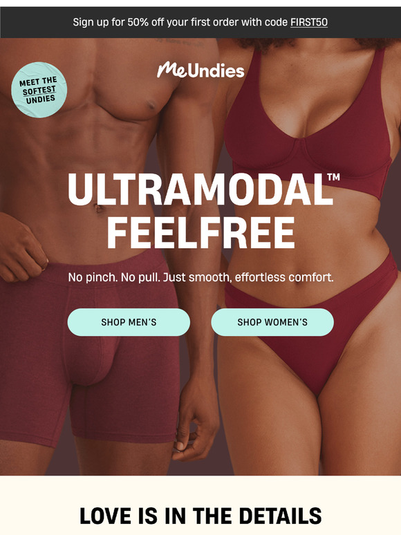 Meet the softest undies
