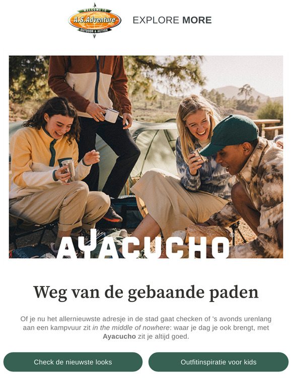 Frisse looks, betaalbare uitrusting: Ayacucho!