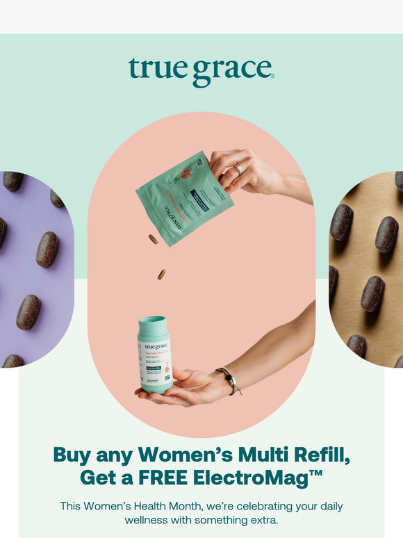 A Women’s Health Month Gift — Just for You 💧⚡️