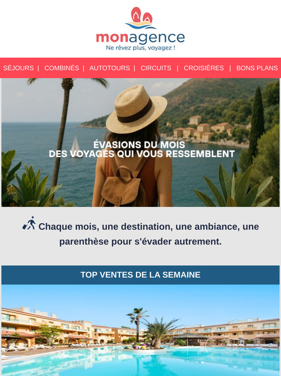🚀 Évasions du mois : des voyages qui vous ressemblent