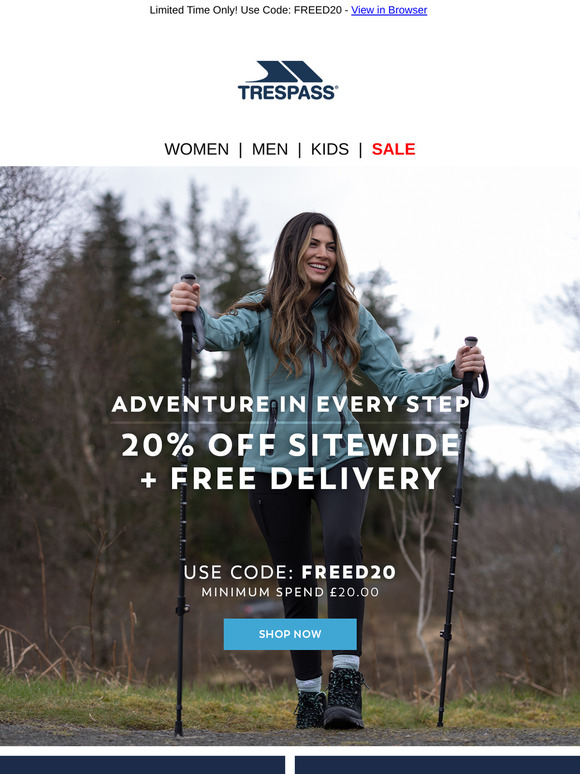 Get 20% Off & Free Delivery 🚚