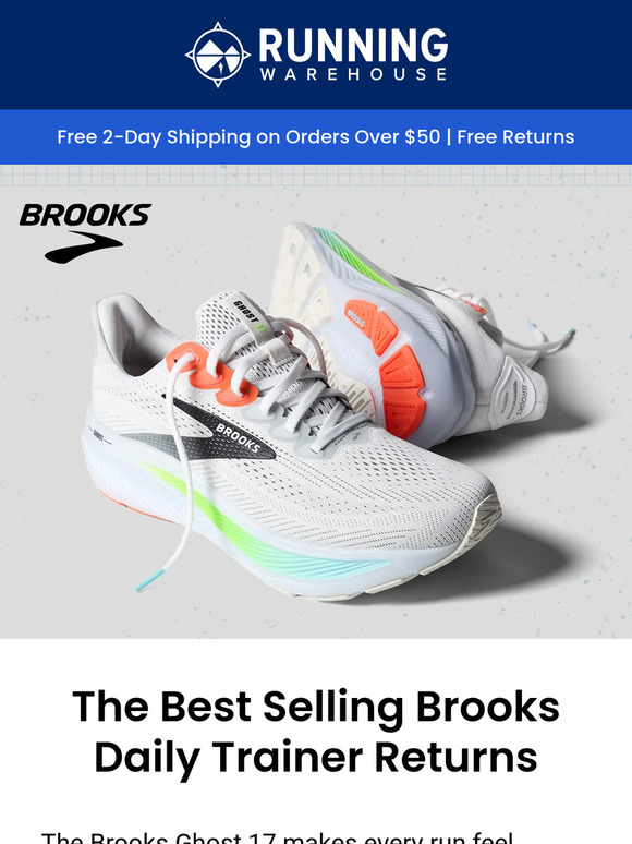Brooks Ghost 17 is here!