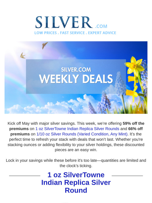 New Month, New Silver Savings 🌟