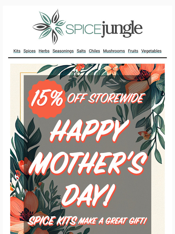 🦸‍♀️Mother's Day Madness: 15% Off All the Best Gifts