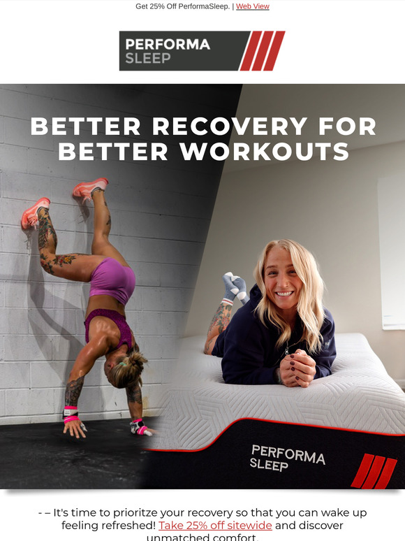 Better Recovery for Better Workouts 💪