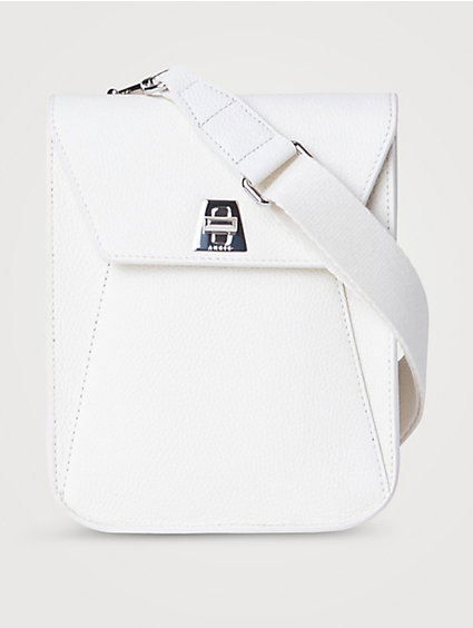 Mini Anouk Leather Messenger Bag