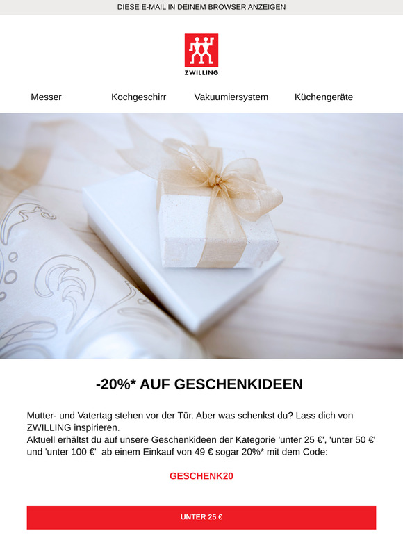 Dein Rabatt auf unsere Geschenkideen