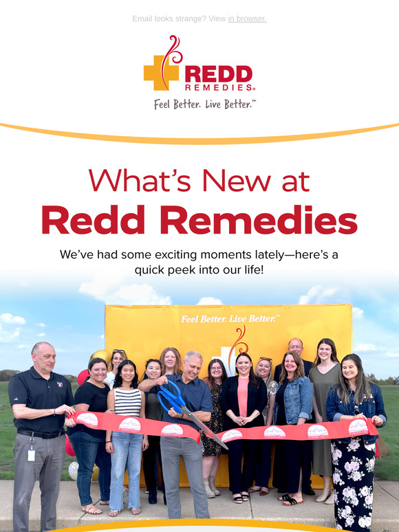 Lately at Redd Remedies…