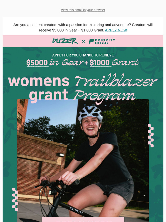 📢 Announcing The Womens Trailblazer Grant Program!