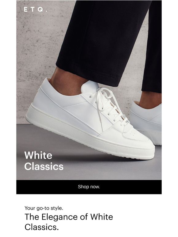 The Elegance of White Sneakers.