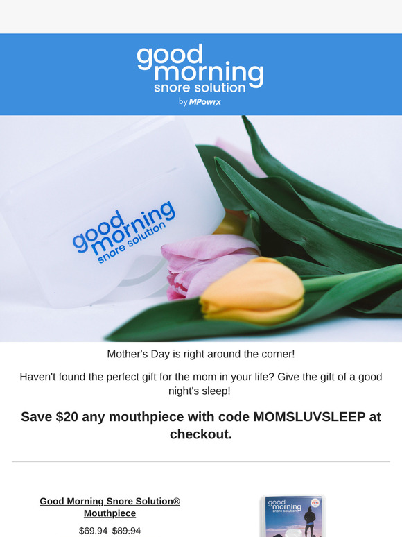 Pamper Mom with a Better Night's Sleep