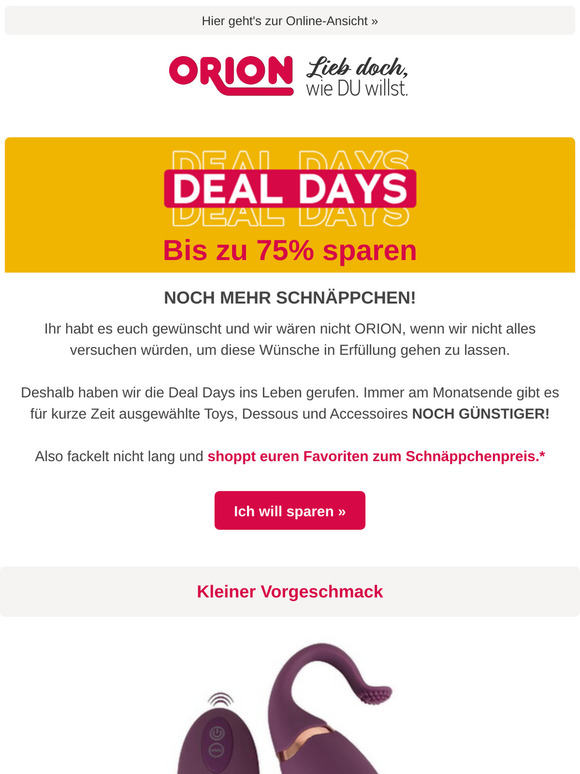 Deine Deal Days warten auf dich!