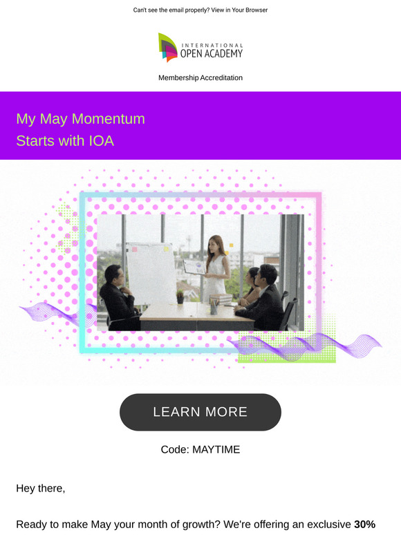 🌟 May Momentum: 30% Off Our Most Popular Courses!