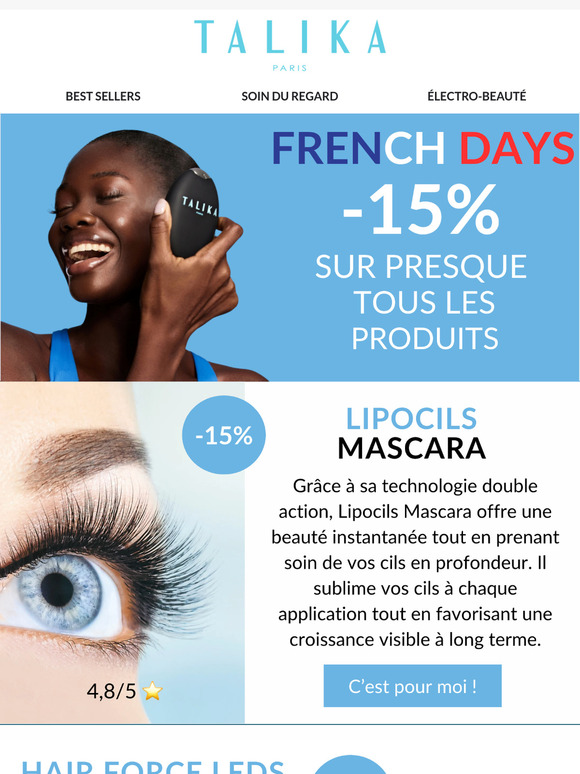 French Days avec Talika ! - 15% 🇫🇷