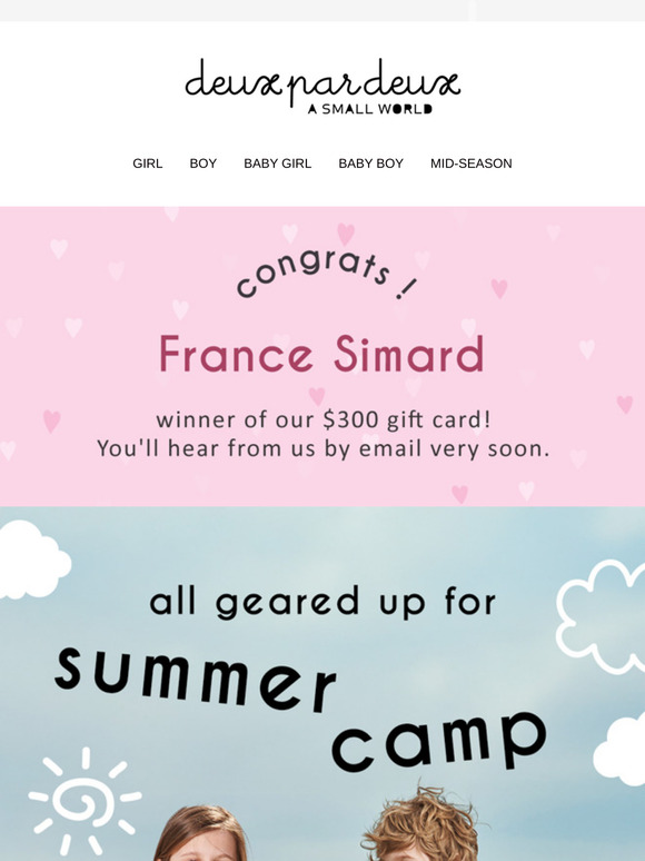 ALL GEARED UP 🏕️  for summer camp ✨
