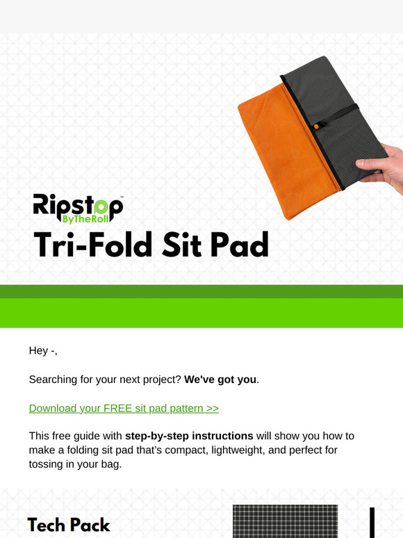 [FREE PATTERN] Making a DIY Sit Pad