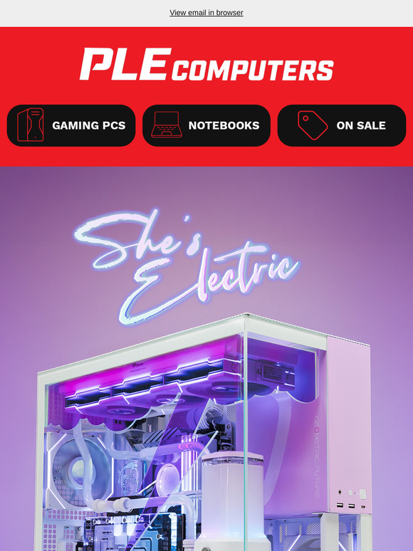 She's Electric and Dreamy 🌩️ New PCs!