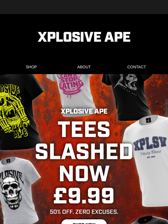 🔥 Summer Steal: 400+ Tees. Just £9.99. 🔥