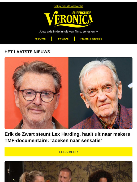 Erik de Zwart steunt Lex Harding, haalt uit naar makers TMF-documentaire: ‘Zoeken naar sensatie’