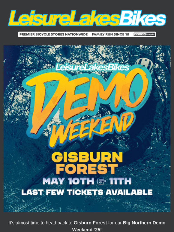 Last Few Tickets @ Northern Demo Weekend! ⏳