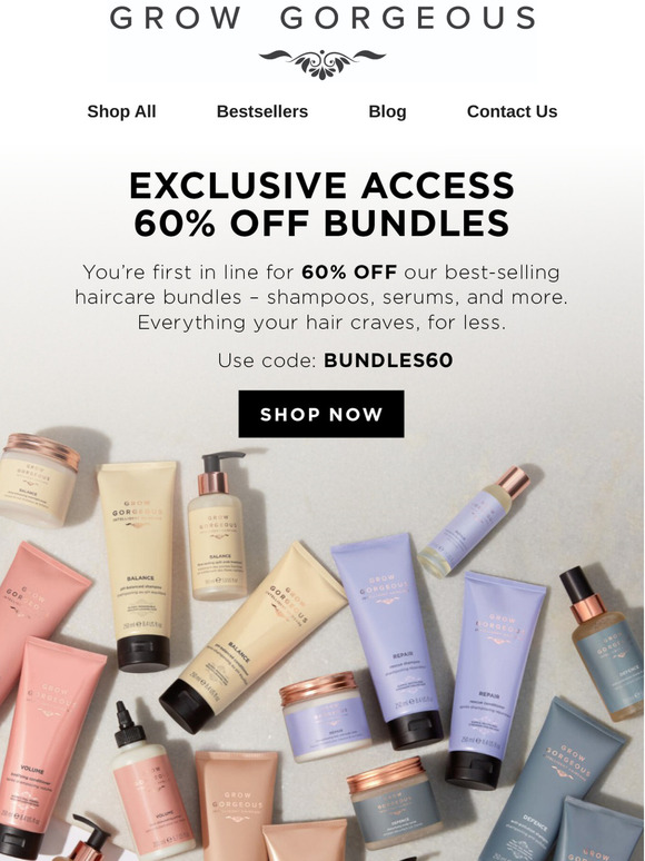 Early Access: 60% off bundles