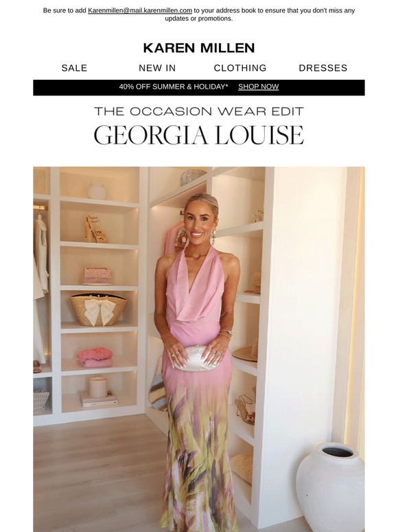 Georgia Louise | The Occasion Wear Edit