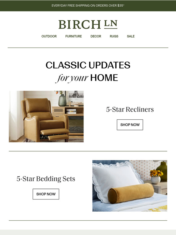 The 5-star recliners everyone is talking about.