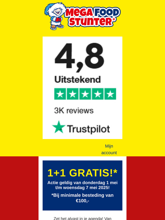 NIEUW: 1+1 Gratis Deals + Vooruitblik Volgende Week!