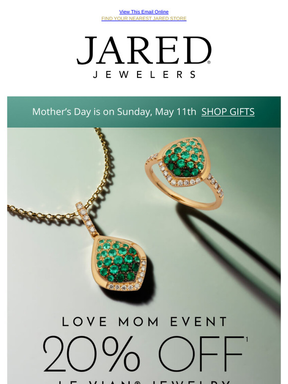 20% Off¹ - Le Vian® Love Mom Event Starts Today