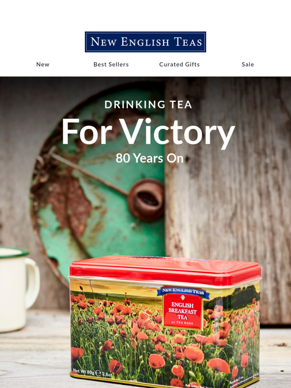 A Tea Tin For Victory ✌️