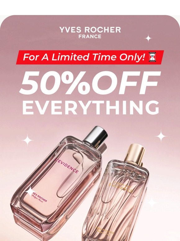 50 OFF EVERYTHING