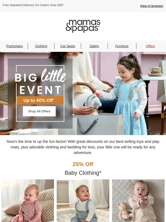 SAVE on Clothing, Bedding & Toys