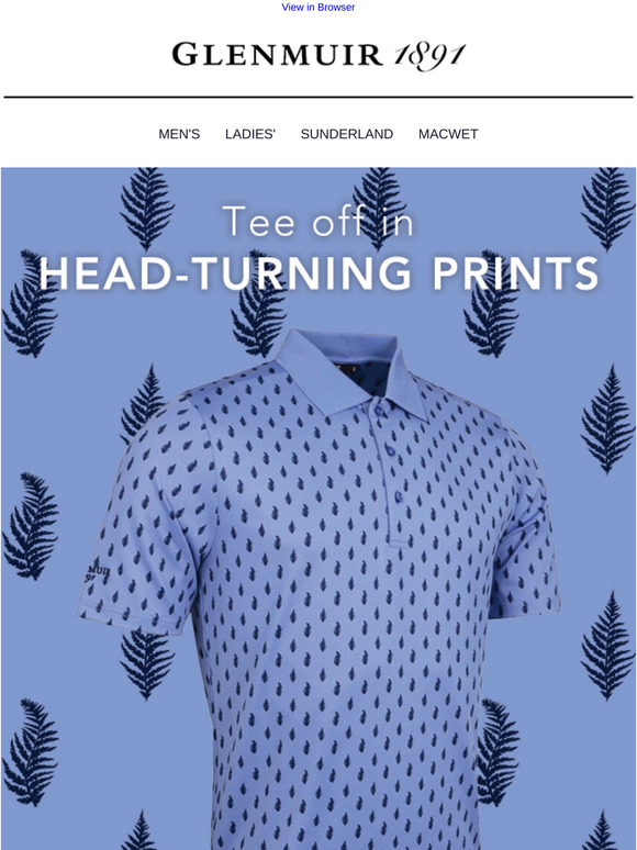 Tee off in head-turning prints