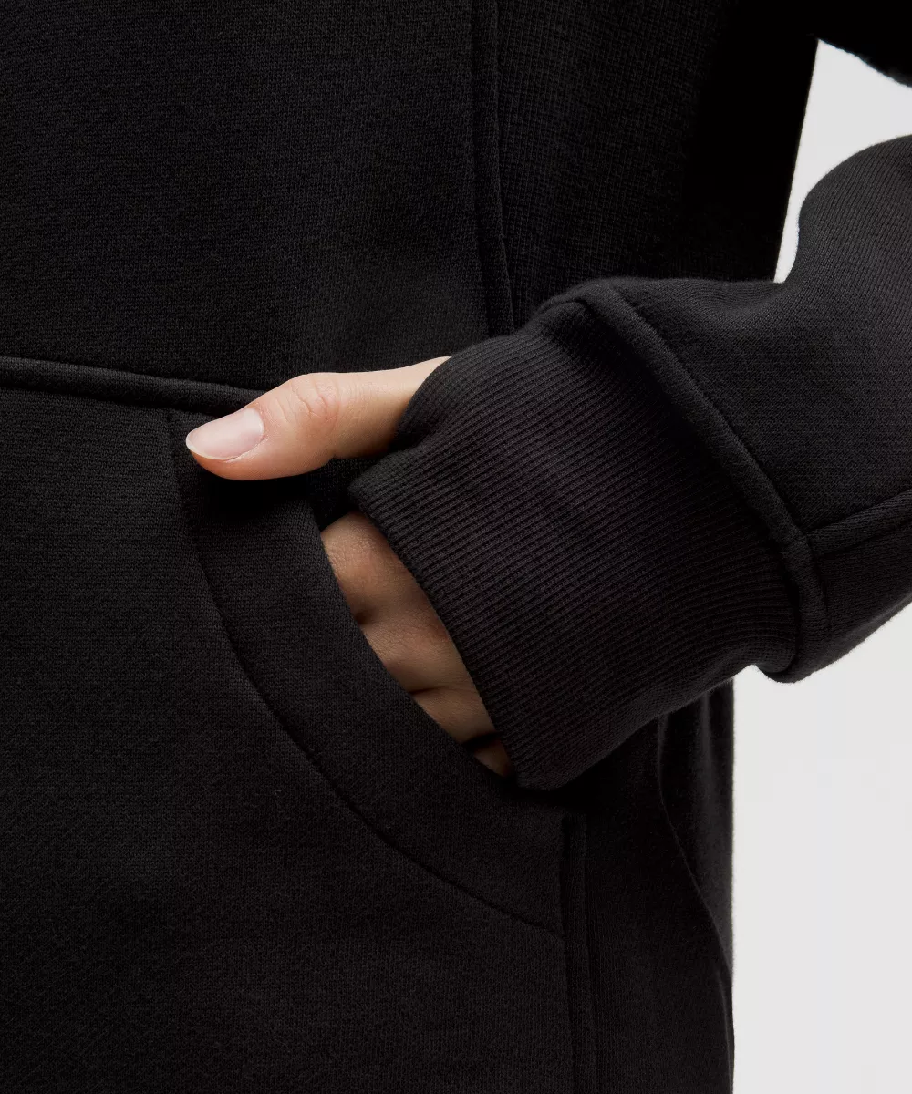 Scuba Oversized Funnel-Neck Half Zip
Long