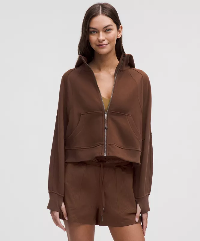 Scuba Oversized Full-Zip Hoodie

