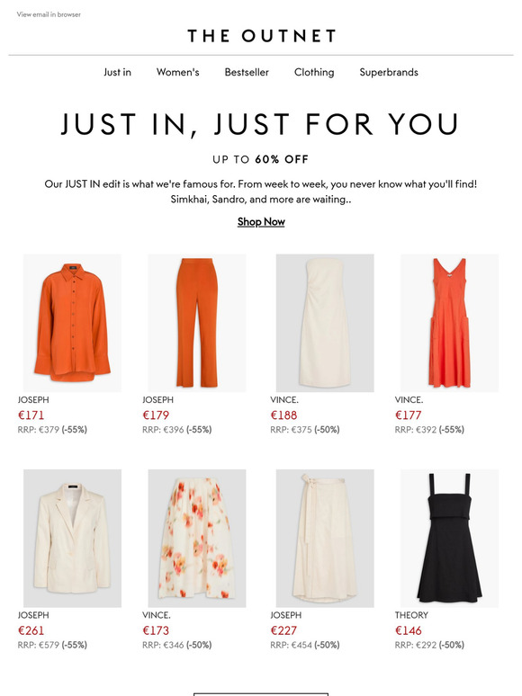 Our JUST IN edit has some seriously stylish new arrivals