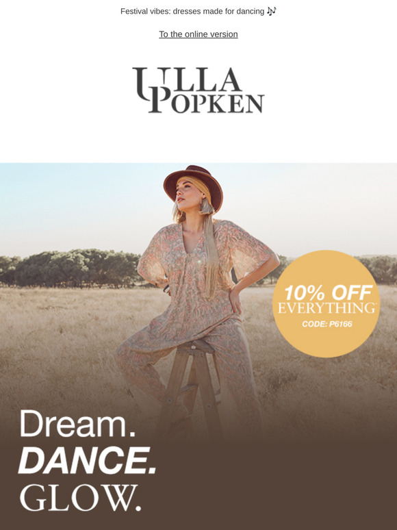 Save 10% on your festival-ready outfit 💃