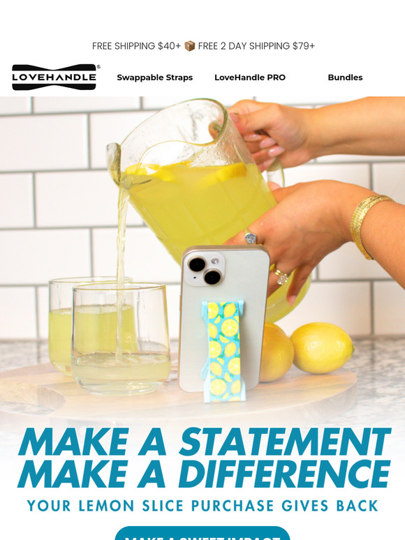 When Life Gives Us Lemons… We Give Back 🍋