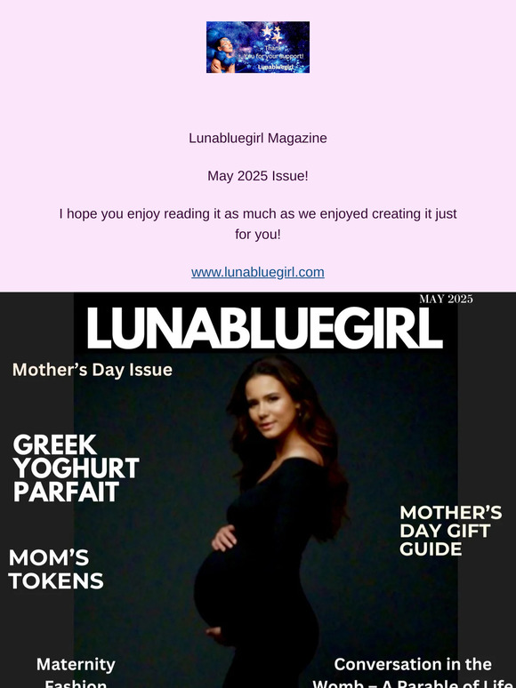 Lunabluegirl May Magazine!